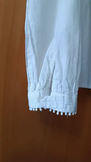 Camisa blanca Mango Talla L