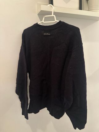 Jersey Burberry Negro y Gris
