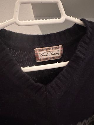 Jersey Burberry Negro y Gris