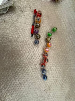 lote 16 bola de codigo lyoko 10+6 marblix se vende