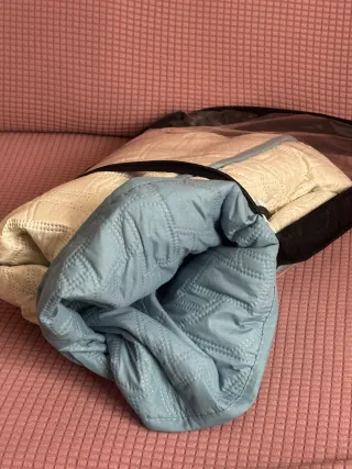 2 Fundas Reversibles para Sofá 3 Plazas