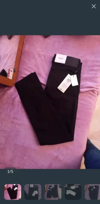 Vaqueros Jack & Jones Negros Slim Fit 31/32