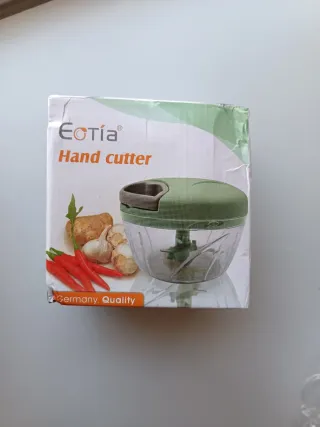 Picadora de alimentos manual con cuerda