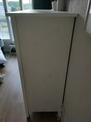 Cómoda Ikea Hemnes 6 cajones blanca