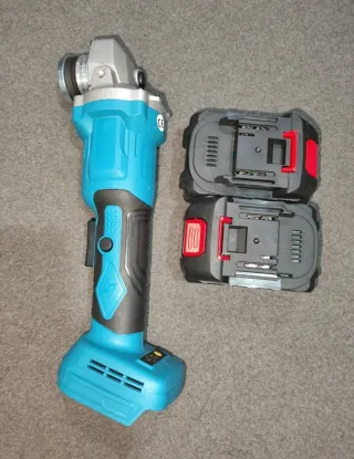 Radial Inalámbrica 125mm 2 baterías