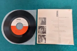 Lote 2 Vinilos EP Joan Manuel Serrat - Edigsa