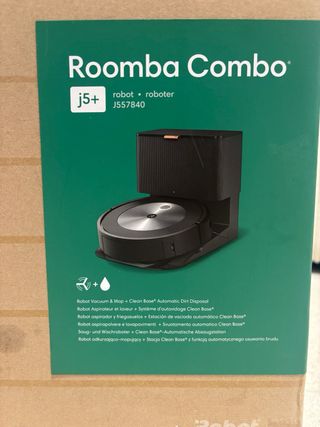 Roomba Combo j5+ Robot Aspirador y Friegasuelos