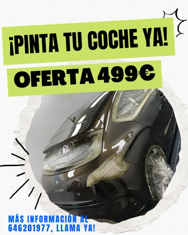 Pinta tú coche económico
