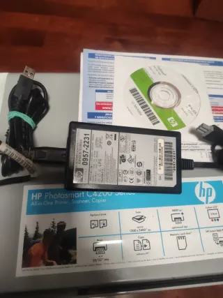 Impresora HP C4280 Averiada+ Cartuchos gastados