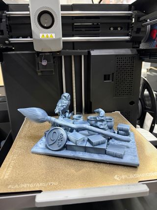 Figura 3D a tema Harry Potter con stilografica