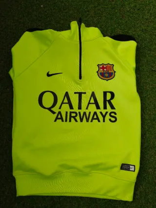 Sudadera Nike FC Barcelona Qatar Verde