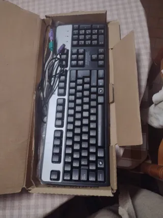 Tastiera HP Nero/Argento