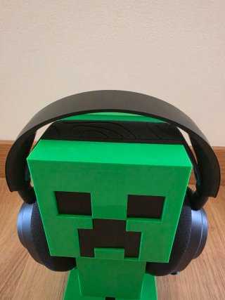 Soporte Auriculares Creeper Minecraft