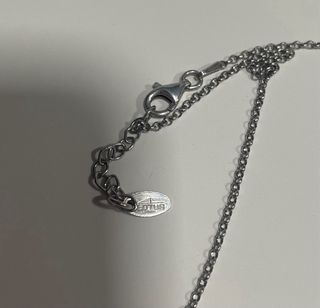 Collar Lotus Doble Corazón Plata