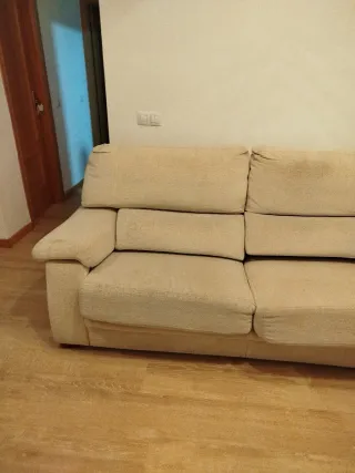 Conjunto Sofá 3+2 plazas Beige