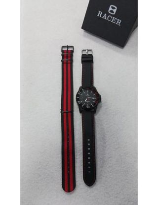 RELOJ RACER NEGRO/ROJO
