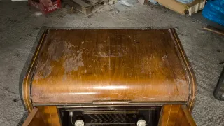 Mueble Radio Tocadiscos Telefunken Antiguo