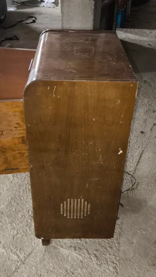 Mueble Radio Tocadiscos Telefunken Antiguo