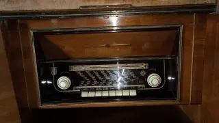 Mueble Radio Tocadiscos Telefunken Antiguo