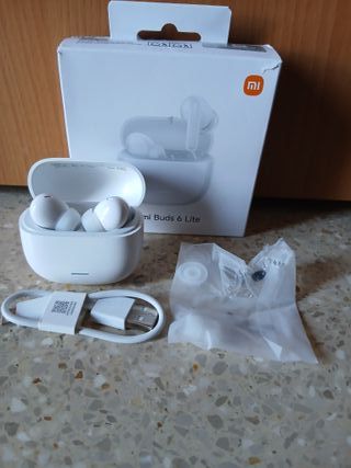 auriculares Xiaomi Redmi Buds 6 Lite Blancos