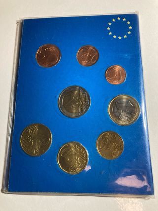 Euro Set Monedas Portugal 2005 Leuchtturm