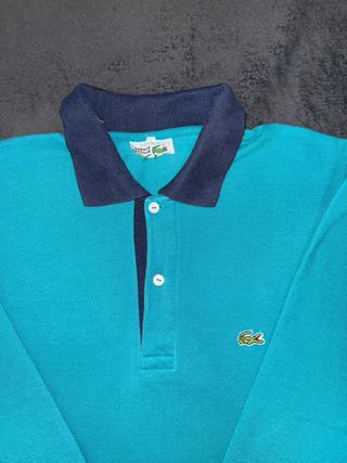 Polo Lacoste Manga Larga Talla L