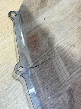 Vidro bolha semi fumado Suzuki GSXR 1000 K7 K8