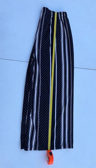 Pantaloni donna Green Jeans fantasia righe pois