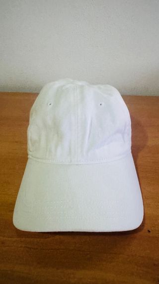 Chapéu Lacoste Branco e Castanho