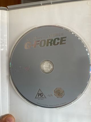 DVD Força-G Disney