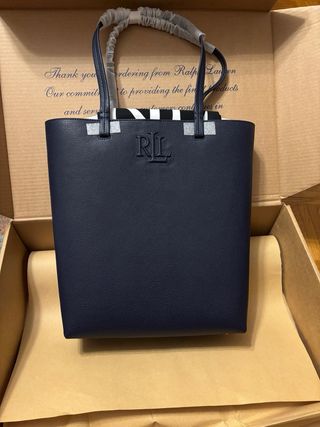 Borsa Grande Polo Ralph Lauren Blu