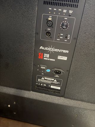2 Subwoofer Activo AUDIOCENTER SA3-118 18 2000W