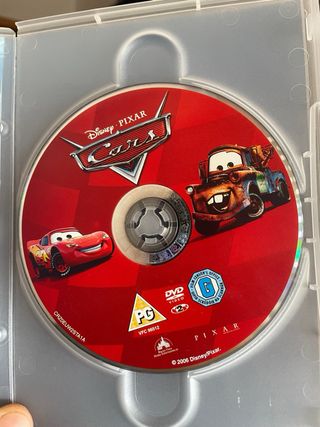 DVD Carros - Disney Pixar (Português)