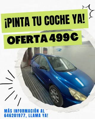 Pintura coche económica 499€