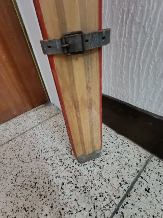 Esquís Vintage Poll Puig 1940s