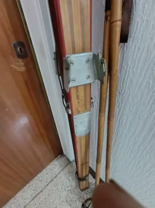 Esquís Vintage Poll Puig 1940s