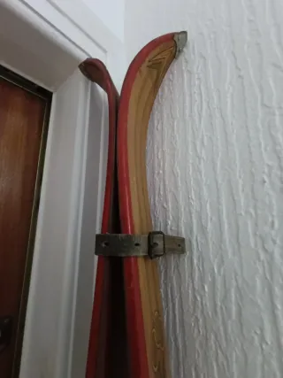 Esquís Vintage Poll Puig 1940s