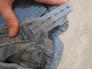 Pantalón vaquero flare infantil