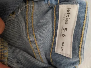 Pantalón vaquero flare infantil