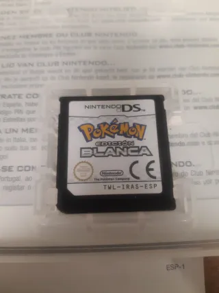Pokemon Edición Blanca Nintendo DS