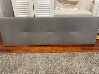 Cabecero Cama 1.50 Tela Gris