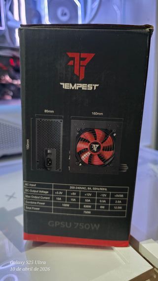Fuente Alimentación PC Tempest GPSU 750W