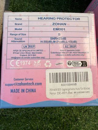 Cascos protectores ZOHAN para bebé nuevos