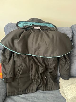 Abrigo Maternidad Wombat&co Negro / turquesa