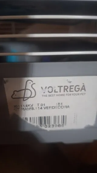 Jaula para hámster con accesorios