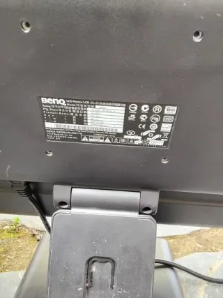 Monitor BenQ 20 Plata/Negro
