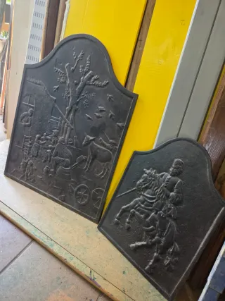 Placas/ planchas de hierro para chimenea