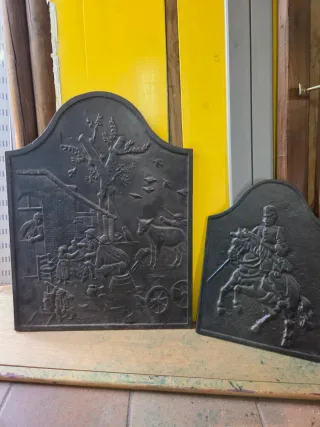 Placas/ planchas de hierro para chimenea
