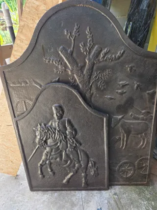 Placas/ planchas de hierro para chimenea