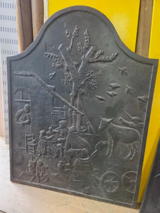Placas/ planchas de hierro para chimenea